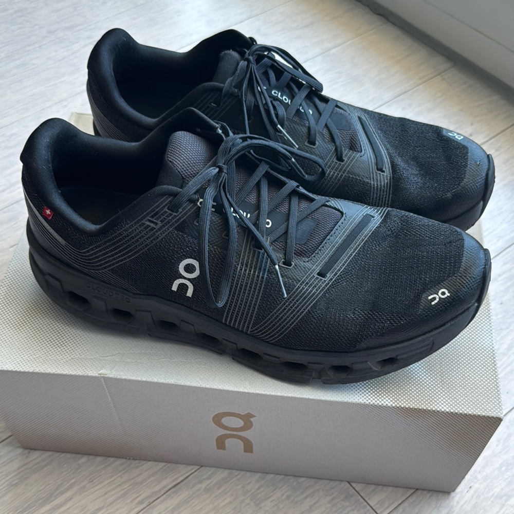 On Running Men's Black Athletic Shoes